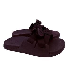 Chaco Kids Youth Chillos Black Slides Sandals Size 4